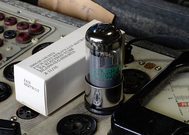 愛用 6SJ7WGT JAN Philips ECG Sylvania USA Electron Audio Tube アンプ
