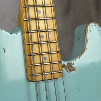 Luthier-made '51 Precision Bass 2019 Aged Sonic Blue image 6