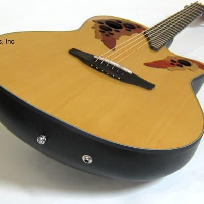 Ovation Celebrity Elite Acoustic-Electric Guitar - Natural image 3