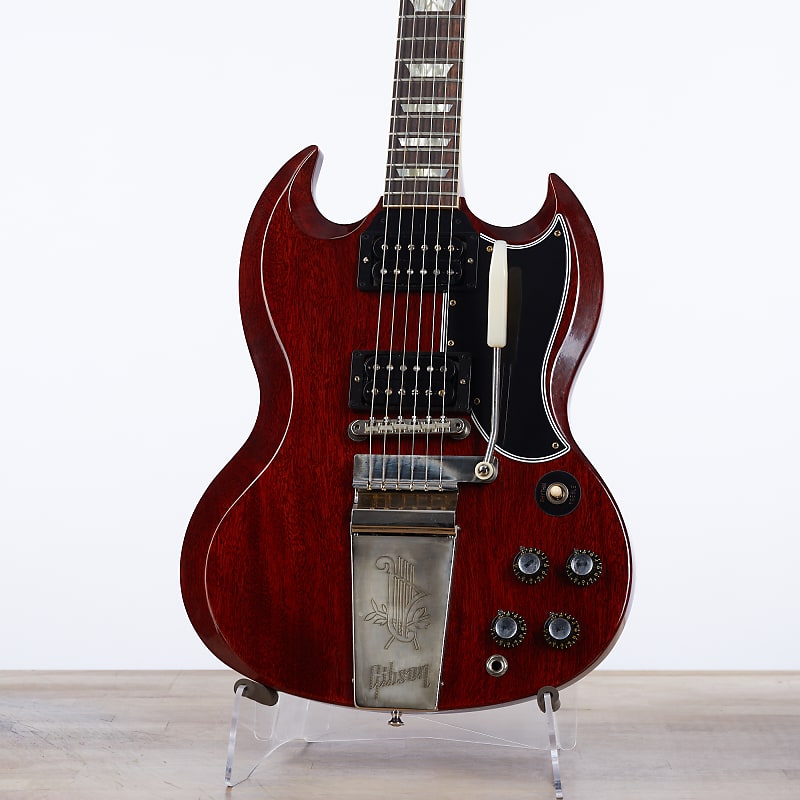 Gibson 1964 SG Standard Reissue Maestro Vibrola VOS, Cherry Red | Custom Shop Demo image 1