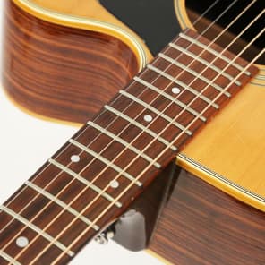 1977 Takamine F366S Jumbo Acoustic Guitar - Rare Lawsuit Era Guild Copy, Nice Example with TKL Case! imagen 15