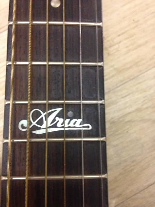 Aria The Sandpiper SP-STDN Electro Acoustic Guitar | Reverb