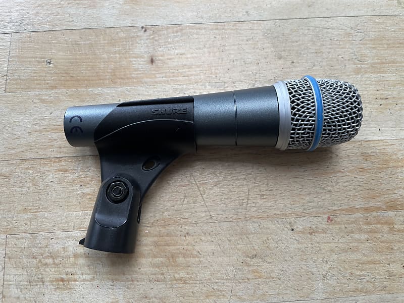 Shure BETA 57A Supercardioid Dynamic Instrument Microphone 1989 - Present - Blue image 1