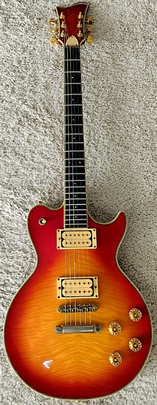 Electra X935CS Pro Endorser Cherry Sunburst Finish LP Electric Guitar, MIJ +Case image 1