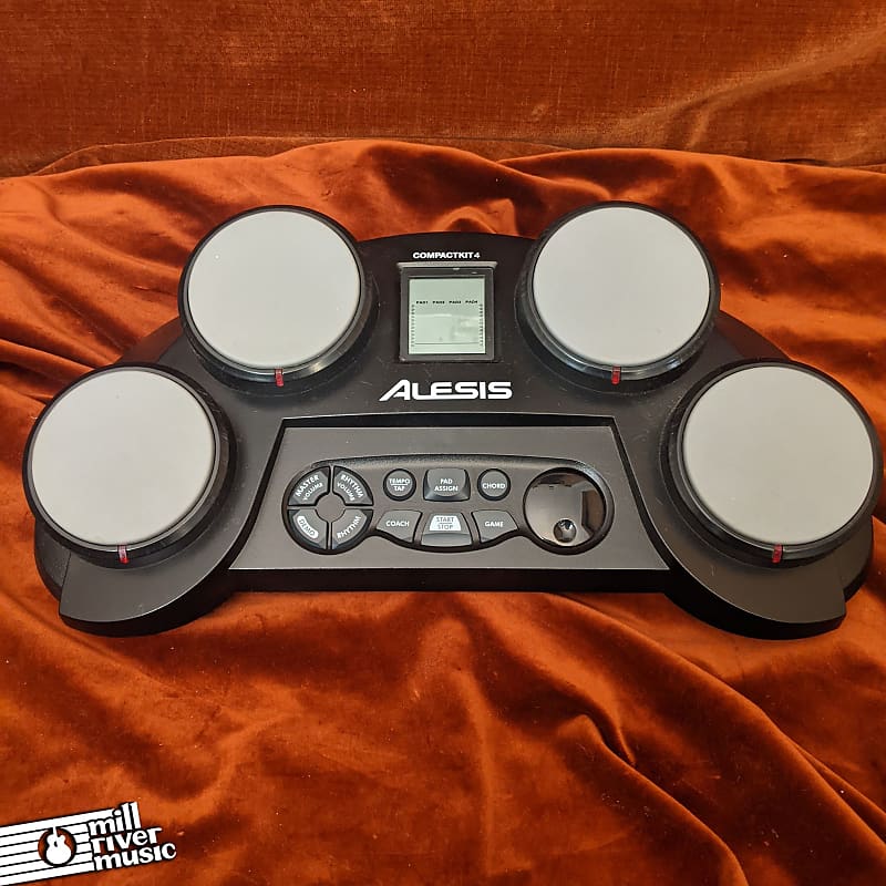 Alesis CompactKit 4 4-Pad Portable Tabletop Drum Kit