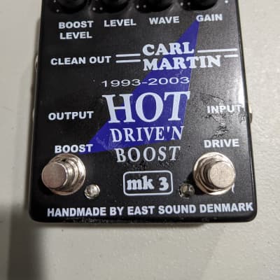 Carl Martin Hot Drive 'N Boost mkIII | Reverb