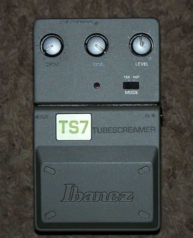 Ibanez TUBESCREAMER TS7 PEDAL USED image 1