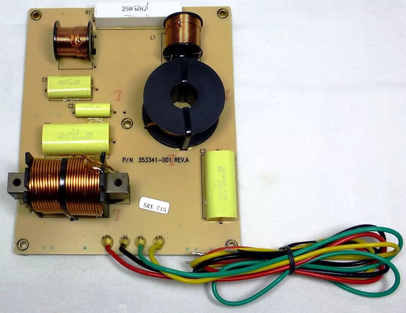 JBL SRX 715 2-Way Passive Aftermarket Crossover Network Speaker Box  			