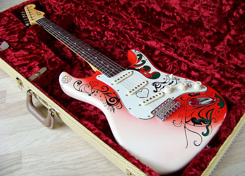 TPP Jimi Hendrix "Monterey Pop Festival" Fender USA 60's Stratocaster Tribute image 1