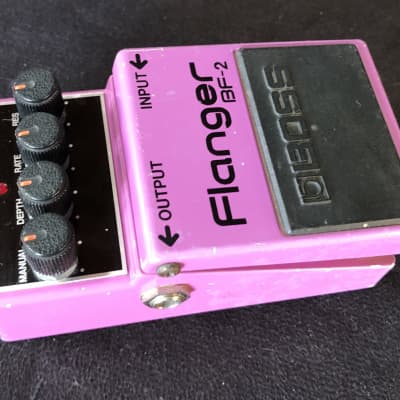 Boss BF-2 Flanger 1980-1984 (Black Label) Made In Japan