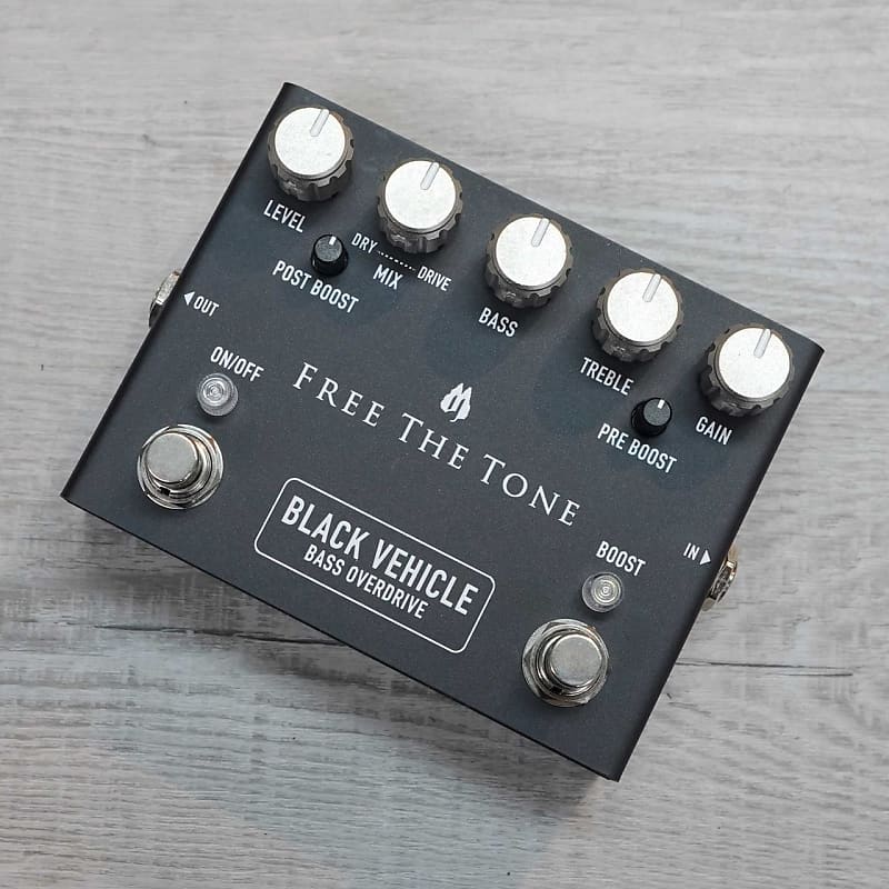 Free The Tone BV-1V Black Vehicle Bass Overdrive | Reverb