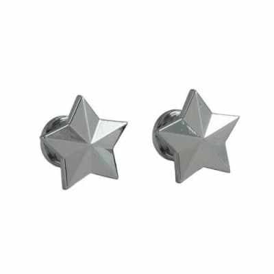 Grover GP630C Star Artist Strap Buttons (Set of 2) image 3