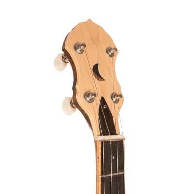 Gold Tone HM-100 High Moon Hand-Crafted Mahogany Neck 5-String Openback Banjo w/Hard Case image 10