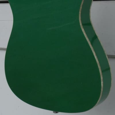 Soares'y Guitars  Limited Edition Green Solid Body Tenor Guitar - image 6