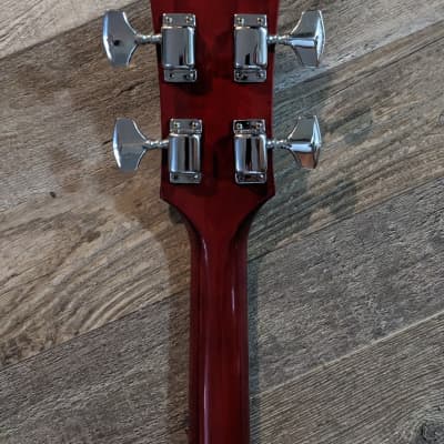 1970s Ganson (1969 EB0 tribute) 32" scale cherry red w/ HSC - Made in Japan image 8