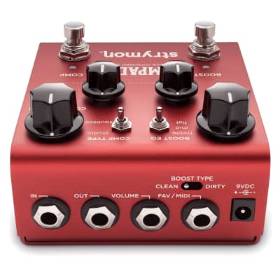 Strymon Compadre Dual Voice Compressor & Boost 2020 - Present - Red image 2