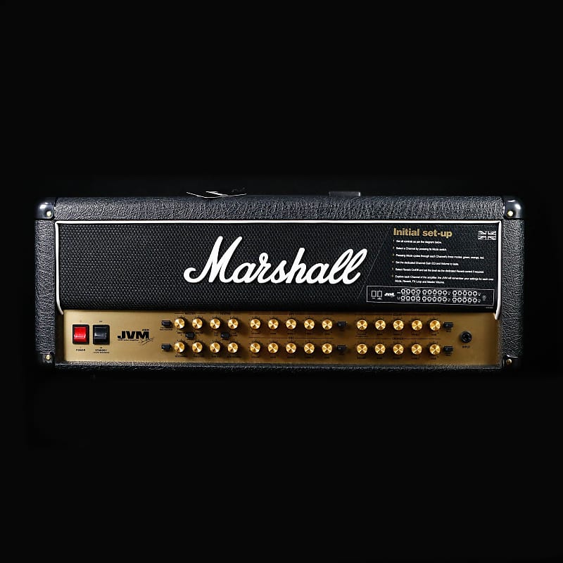 Marshall JVM410H 100-Watt, 4 channel, all valve head image 1