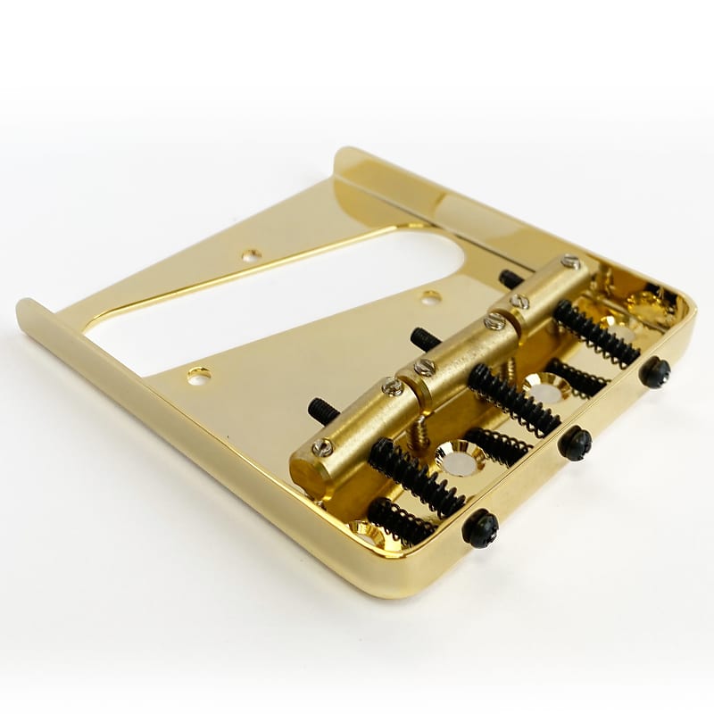 AxLabs Tele-Style String-Through Bridge | Brass Compensated | Reverb