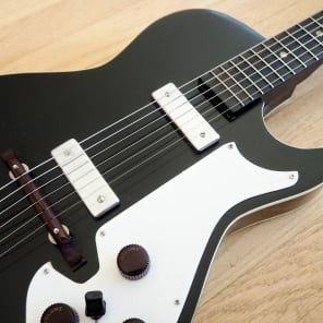 ギター 1963 Silvertone Stratotone Mars 1420 1963 silvertone 1420 stratotone electric guitar black sears
