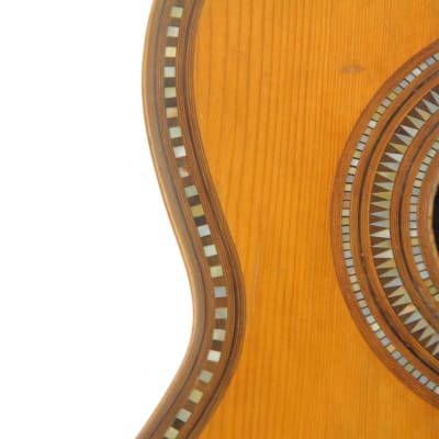 Salvador Ibanez Torres style classical guitar ~1900 - truly an amazing sounding guitar + video! image 3