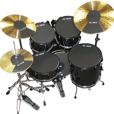 Vic Firth - MUTEPP6 - prepack w/ 10, 12, 14, 16, 22, hi-hat and cymbal (2) image 2