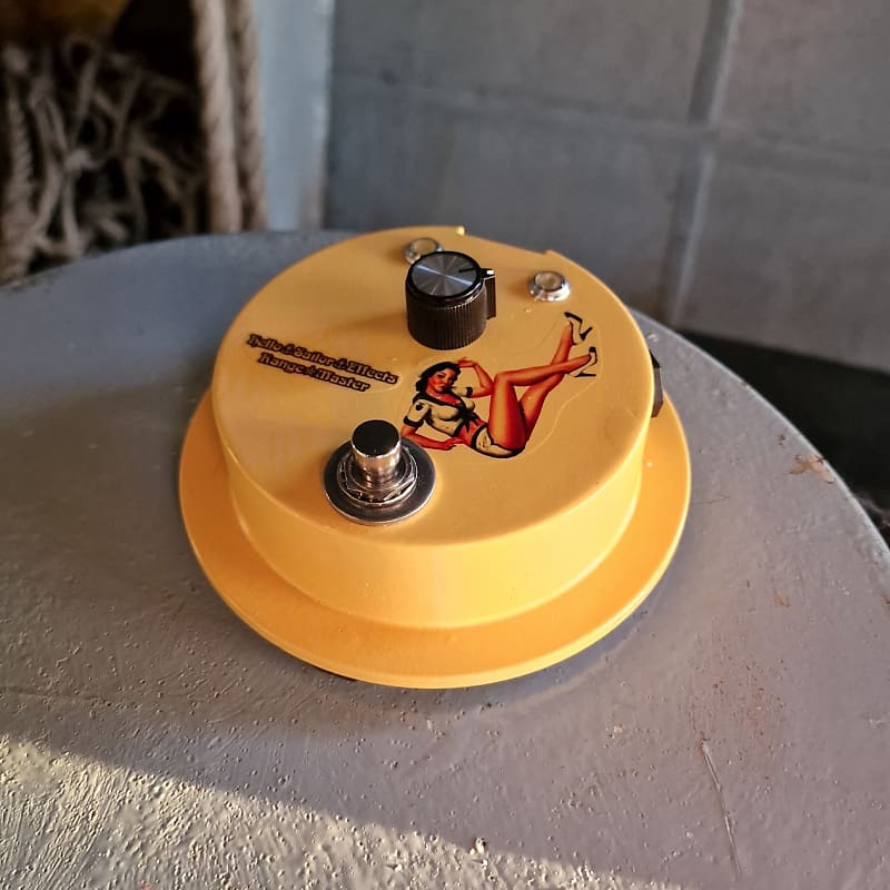 Hello Sailor Effects Rangemaster Yellow Nitrocellulose Reverb 7055