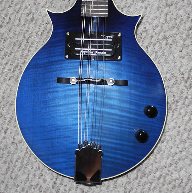 Electric Mandolin Old Town EM 7 looks like a mini Les Paul Reverb
