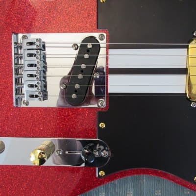 ~Cashified~ Fender Squier Red Sparkle Telecaster image 3