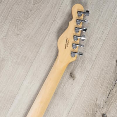 Mint G&L USA Limited Run ASAT Classic Alnico Thinline Guitar, No F-Hole, Mako Blue image 9