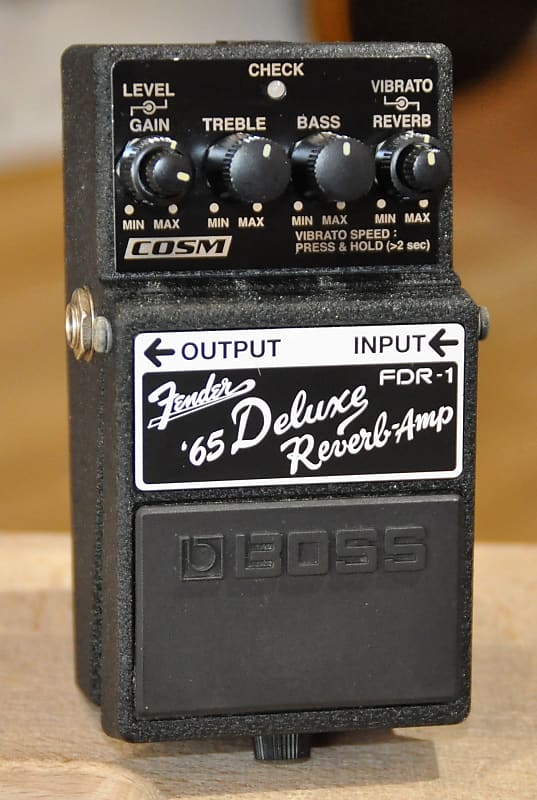 BOSS　Reverb　'65　FDR1　Legend　FDR-1　Reverb　65　Deluxe　Fender　Series　Amp　Pedal