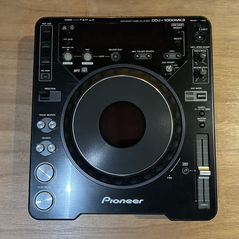 Pioneer CDJ-1000MK3 2006 - Black - Ex Portishead | Reverb