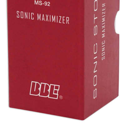 BBE MS-92 Mini Sonic Stomp Sonic Maximizer Stomp Pedal+Headphones+Mic+Cable+Case image 5