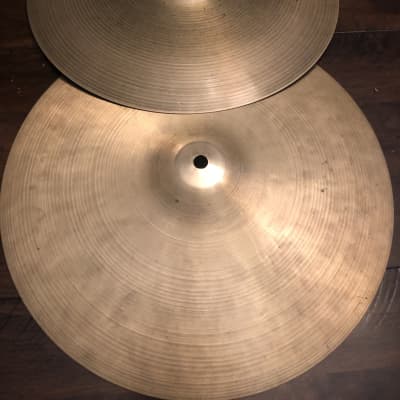 Zildjian Vintage Cymbal Pack (20" Ride,18" Crash, & 14" Hi Hats) 70s image 1