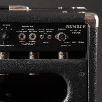 Dumble Overdrive Special Amplifier Head, Dumble Footswitch, EVM12L Cab, 4x12 Cab, and 1980s Dumbleator with Flight Case image 4
