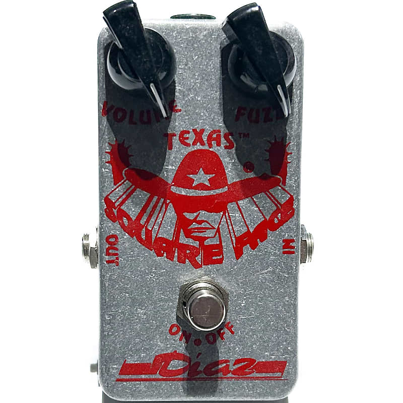 Cesar Diaz Texas Square Face NTE103 Grey Germanium Fuzz SRV Guitar Pedal