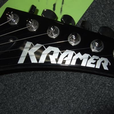 Kramer Kramer Tracii Guns Gunstar Voyager - Black Metal w custom graphics image 7