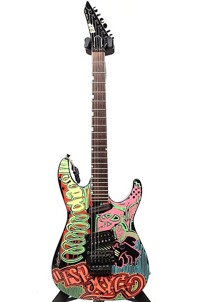 ESP 'The Mirage Deluxe' w/OHSC 1988 Custom Graffiti NY | Reverb ESP 'The Mirage Deluxe' w/OHSC 1988 Custom Graffiti NY | Reverb