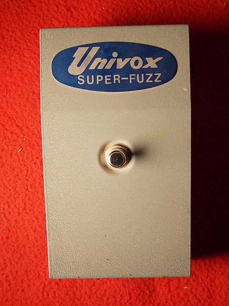 Shin-Ei Univox FY-6 Superfuzz V1 1968 Fuzz Pedal. Super Shin-Ei Univox FY-6 Superfuzz V1 1968 Fuzz Pedal. Super
