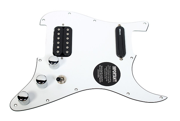 920D Custom Shop 276-11-16 DiMarzio Satriani Satch Track/Mo' Joe Loaded Strat Pickguard image 1