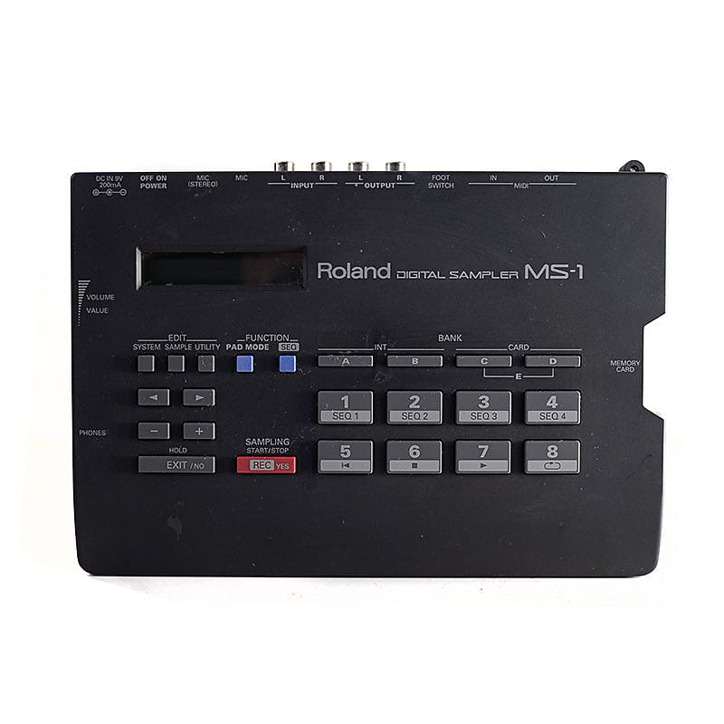 Roland MS-1 Digital Sampler 1990s- Black | Reverb