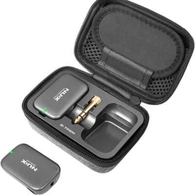 NUX B-7PSM 5.8 GHz Wireless In-Ear Monitor System, Stereo IEM,Charging Case Included, Stereo audio transmitting, Designed for Live Shows and Band Rehearsals image 2