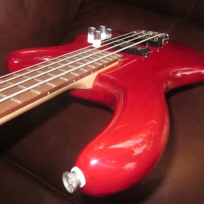 Cort  ACTION BASS PLUS TR 4-String Electric Bass Trans Red image 3
