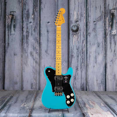Fender American Professional II Telecaster Deluxe, Miami Blue *DEMO MODEL* image 4