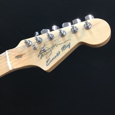Emerald Bay custom shop electric guitar autographed by Eric Johnson image 4