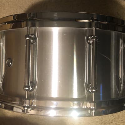 Pearl Philharmonic Cast Aluminum snare 14 x 6.5 Free Shipping image 8