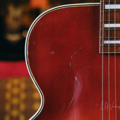 Kay Sherwood Deluxe Archtop Guitar - Late 40's to Early 50's - Sunburst Finish image 5
