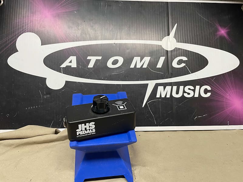 JHS Little Black Amp Box Effects Loop Attenuator Pedal Reverb