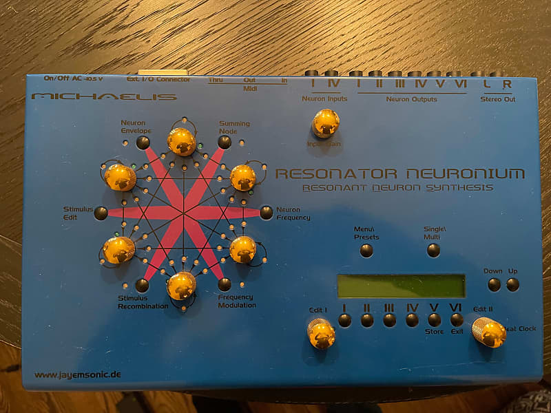 JoMox RESONATOR NEURONIUM Resonator Neuronium Blue Reverb