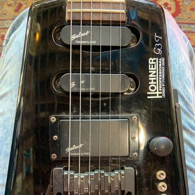 Hohner G3T Black Headless Guitar for sale