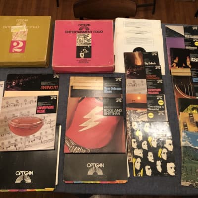 Optigan discs and songbooks / nearly complete collection image 1